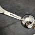 British Antique White Pearl Shell Handle Silver Plated Jam Spoon Pair
